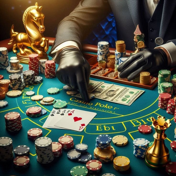 Live casino baccarat table with real dealer cards visible on a mobile device